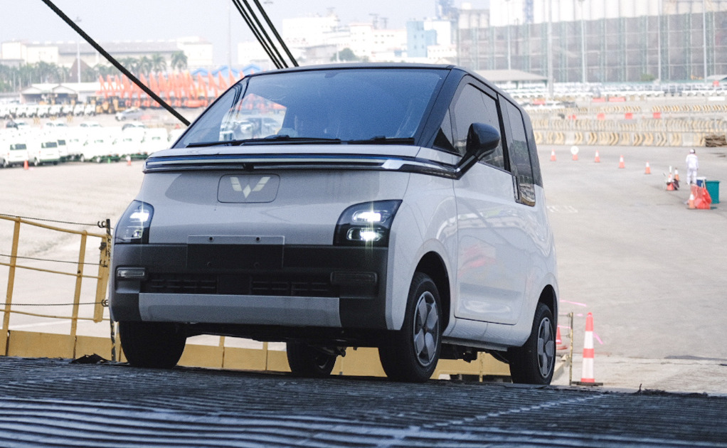 Wuling Air EV Shipment แรก 400 คัน ลงเรือจากอินโดนีเซียสู่ประเทศไทย