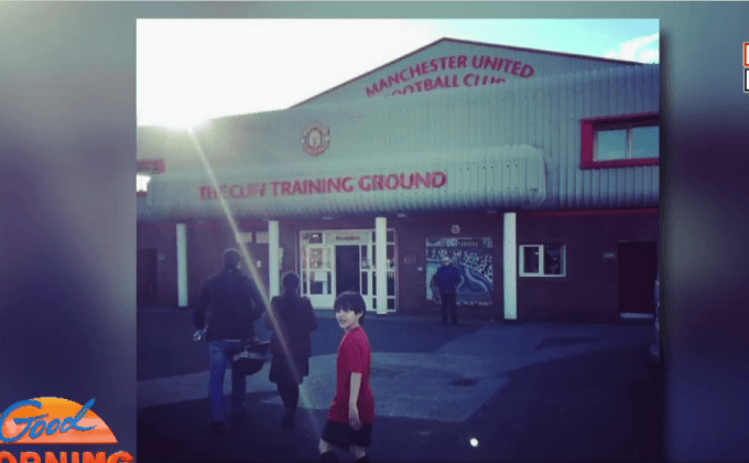 แข้ง 8 ขวบลูกครึ่งไทยเตรียมเข้าอะคาเดมี่ “ผีแดง”