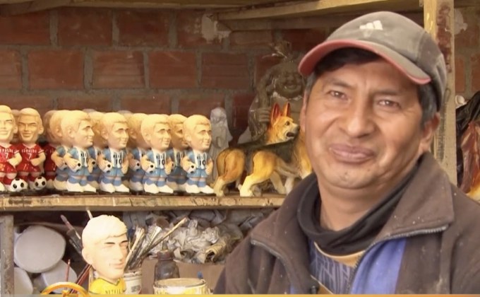 ช่างฝีมือโบลิเวียร่วมงานเทศกาล “อลาซิตัส แฟร์”