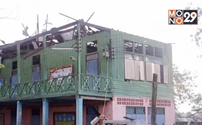 บ้านเรือนกว่า 200 หลัง จ.อุดรธานี เสียหายจากพายุฤดูร้อน