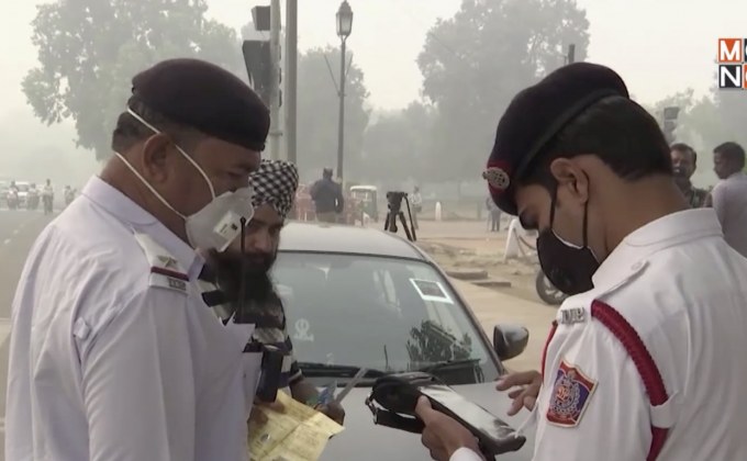 อินเดียจำกัดการใช้รถยนต์ส่วนตัว