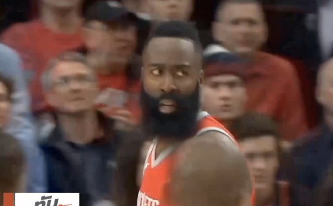 “ฮาร์เด้น” นำร็อคเก็ตส์บุกดับร้อนเทรลเบลเซอร์ส