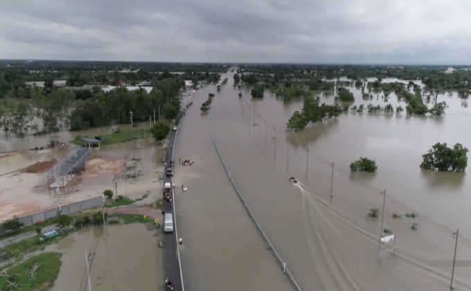 ปภ.รายงานเหลือพื้นที่ประสบอุทกภัย 4 จังหวัด