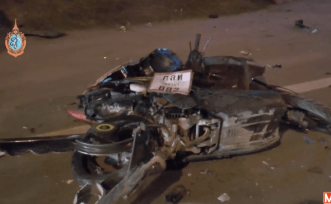 อุบัติเหตุรถยนต์ชน จยย.เสียชีวิต 2 คน จ.เพชรบุรี