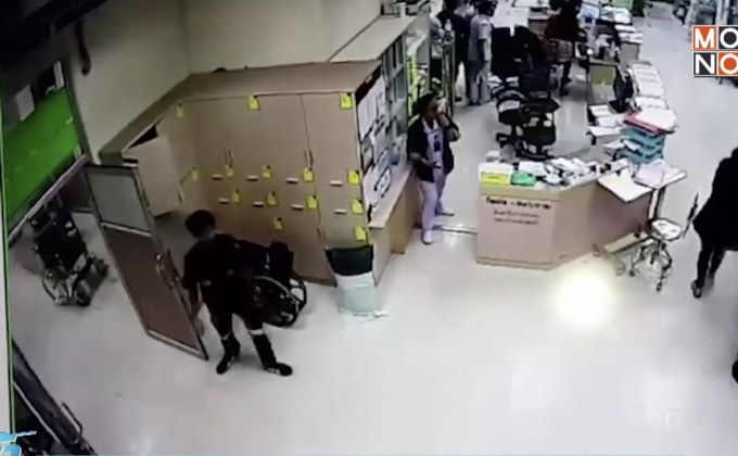 ล่าตัววัยรุ่นบุกยิงขู่อริหน้าห้องฉุกเฉิน รพ.กระทุ่มแบน