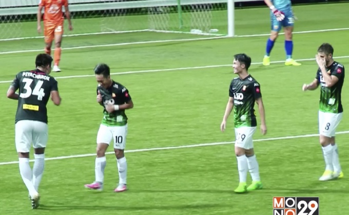 กระต่ายแก้วเปิดรังเสมอสุโขทัย 2-2 บอลไทยลีก