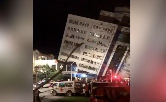 ไต้หวันเกิดแผ่นดินไหว 6.4 แมกนิจูด