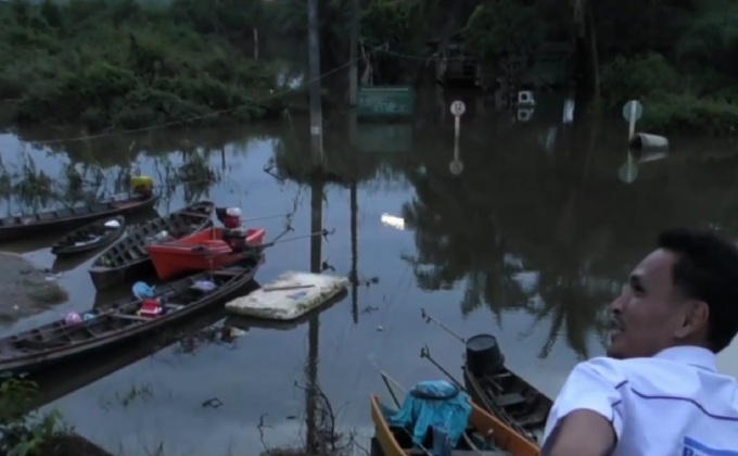 หลายพื้นที่ภาคใต้ยังเผชิญน้ำท่วมขัง