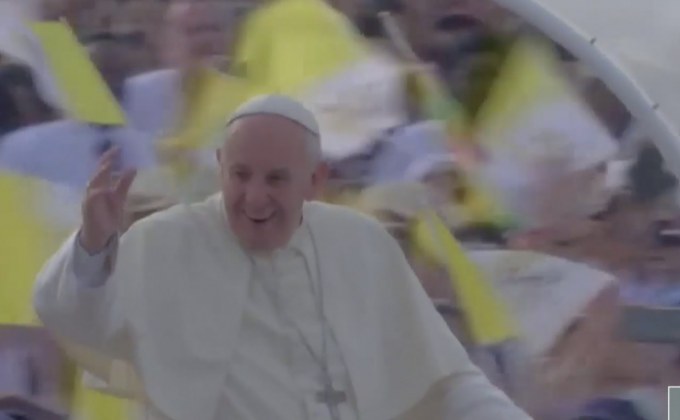 โป๊ปฟรานซิสวอนผู้นำศาสนาร่วมสร้างความปรองดอง