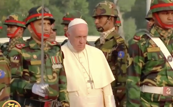 โป๊บฟรานซิสขอบคุณบังกลาเทศที่ช่วยชาวโรฮีนจา