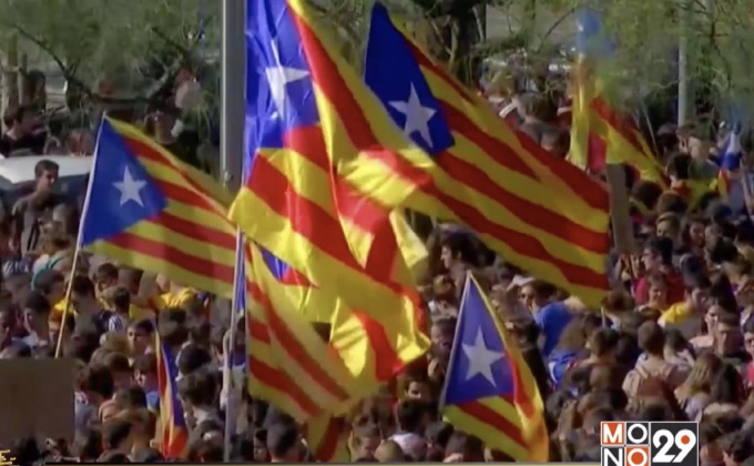 ผู้นำกาตาลุญญาให้รัฐสภาแคว้นเป็นผู้ตัดสินใจตอบโต้สเปน