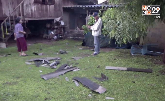 พายุพัดถล่มกลางดึก จ.พะเยา