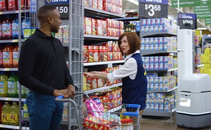 วอลมาร์ทใช้หุ่นยนต์ช่วยเช็กสต็อกสินค้า