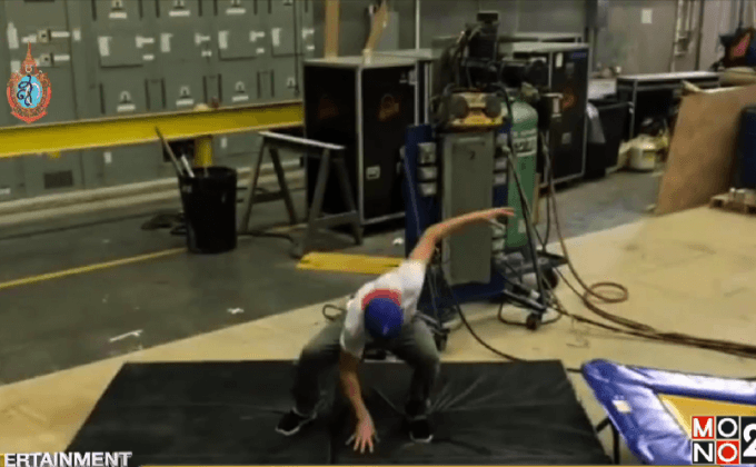 “ทอม ฮอลแลนด์” โชว์สเต็ปเทพหลังกองถ่าย Spider-Man: Homecoming