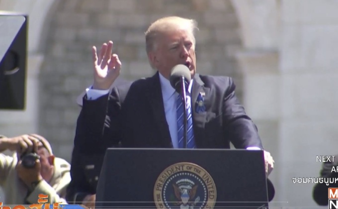 ผู้นำสหรัฐฯ ร่วมพิธีรำลึกตำรวจแห่งชาติ