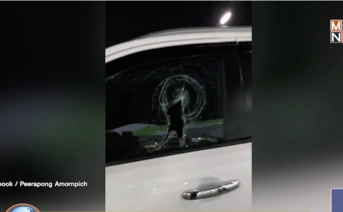 เดือดทุบกระบะจอดทับที่คนพิการ