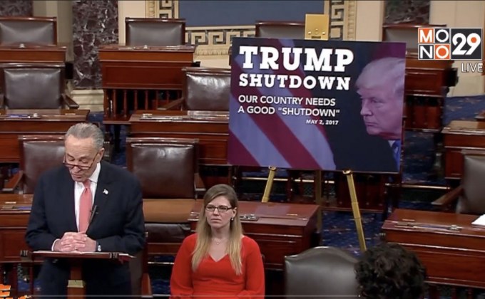 “ทรัมป์” ยืนยันจะเดินหน้าเรื่องผู้อพยพ แม้ถูก “ชัตดาวน์”