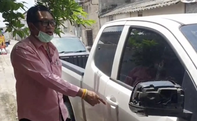 ตร.ติดตามเหตุวัยรุ่นใช้อาวุธทำร้ายคู่กรณีหลังขับรถเฉี่ยวชน