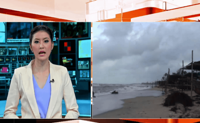 ผลกระทบคลื่นมรสุมทะเลอ่าวไทย