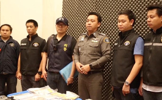 จับแก๊งคอลเซ็นเตอร์ชาวจีนหลอกโอนเงิน