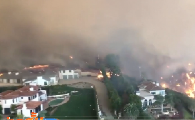 ​ไฟป่าในสหรัฐฯ ยังคงลุกลามอย่างรวดเร็ว