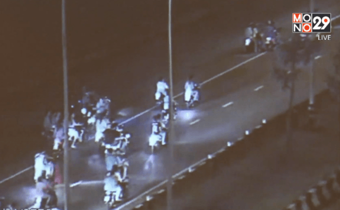 แก้ปัญหาแข่งรถจักรยานยนต์พื้นที่สนามบินสุวรรณภูมิ