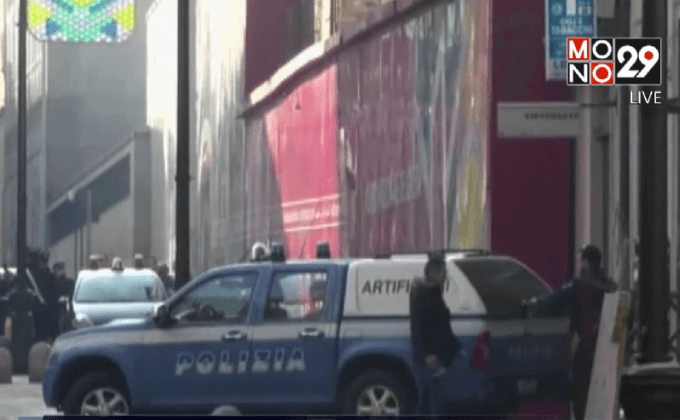 โทรศัพท์หลอกวางระเบิด 2 ครั้งในอิตาลี