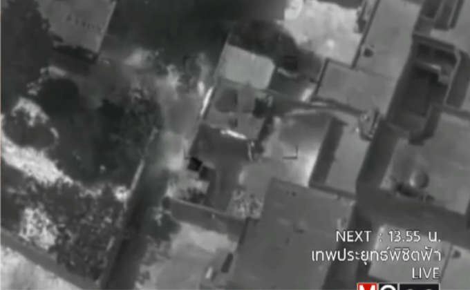 สหรัฐฯ เผยภาพโจมตี IS ในอิรักและซีเรีย