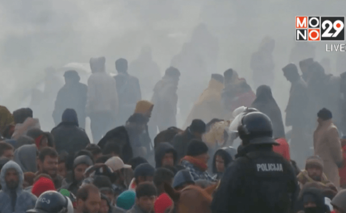 เกิดเพลิงไหม้ค่ายพักในสโลเวเนีย