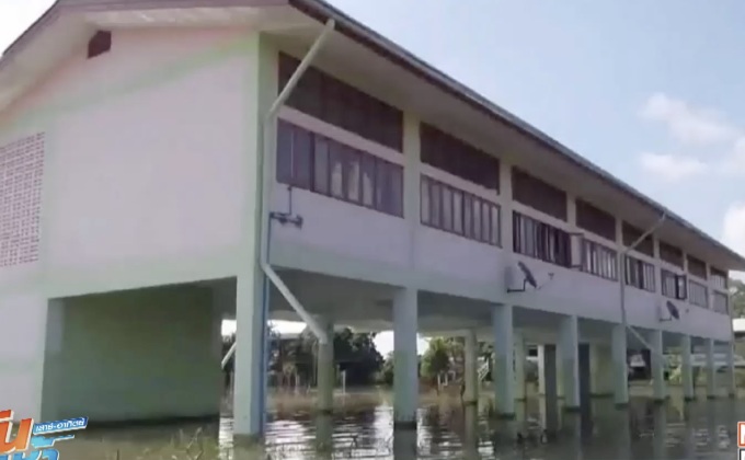 สถานการณ์น้ำท่วม จ.ร้อยเอ็ด ยังไม่คลี่คลาย 