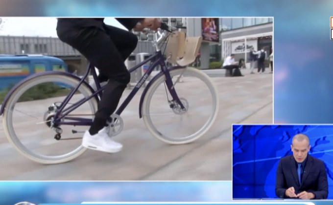 จักรยานจากแคปซูลกาแฟใช้แล้ว