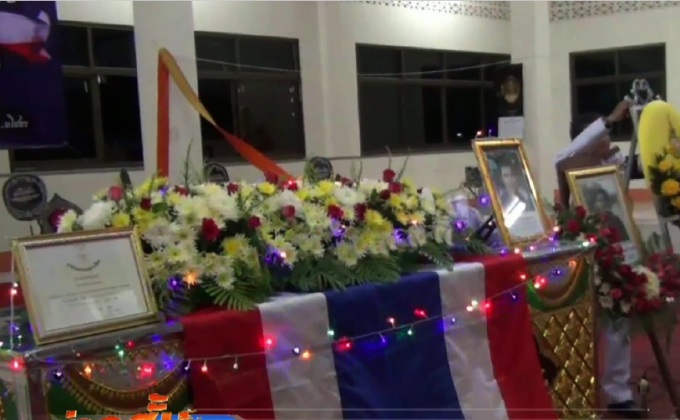 พระราชทานพวงมาลาทหารกล้า