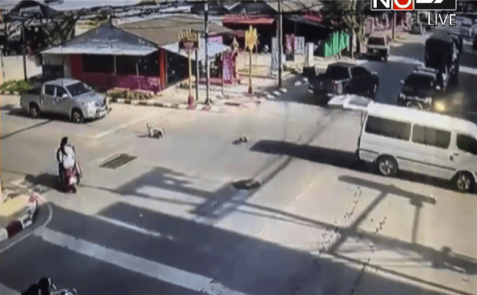 สั่งปรับคนขับรถตู้ทำเด็กนักเรียนร่วงกลางถนน