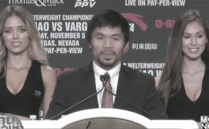 “ปาเกียว” ตื่นเต้นหวนขึ้นสังเวียนอาทิตย์นี้