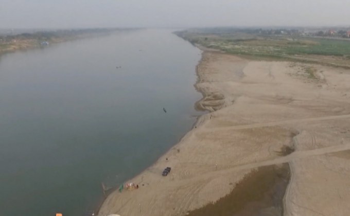 น้ำโขงแห้ง อุปสรรคลอยกระทง จ.บึงกาฬ