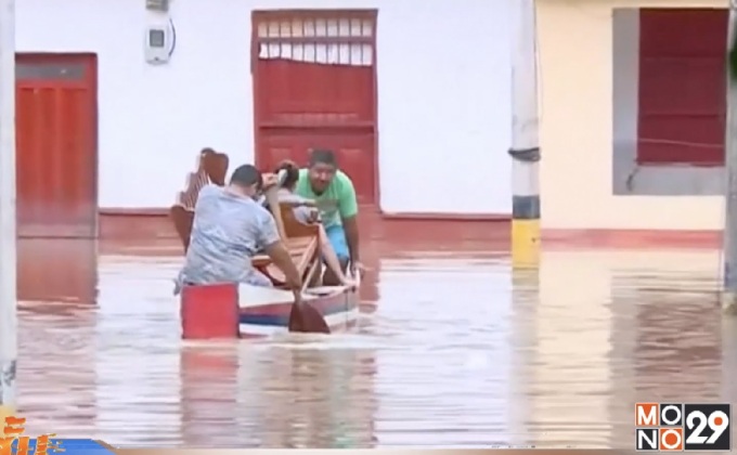 น้ำท่วมหลายพื้นที่ในโคลอมเบีย