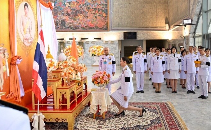 เจ้าฟ้าสิริวัณณวรีฯ ทรงพระกรุณาโปรดเกล้าฯ ให้ผู้แทนพระองค์ อัญเชิญแจกันดอกไม้พระราชทาน แสดงความยินดี แก่ “ซาบีดา ไทยเศรษฐ์”