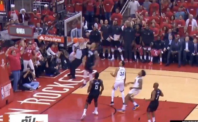 “ร็อคเกตส์” ไล่ทุบ “วอริเออร์ส” 127-105 ตีเสมอซีรีส์ 1-1