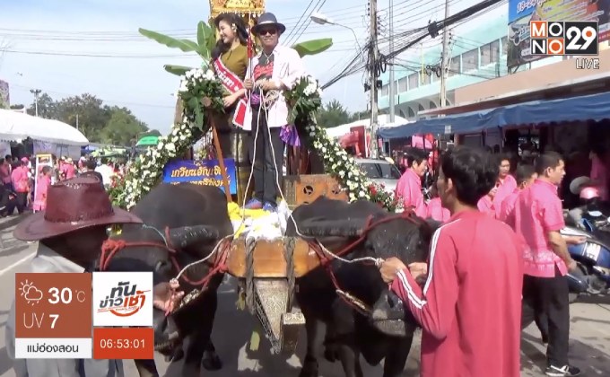 ขบวนแห่เกวียนกัณฑ์ทศชาติชาดก