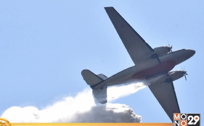 ทอ. ส่ง BT-67 บินโปรยละอองน้ำบรรเทาปัญหาฝุ่นภาคเหนือ