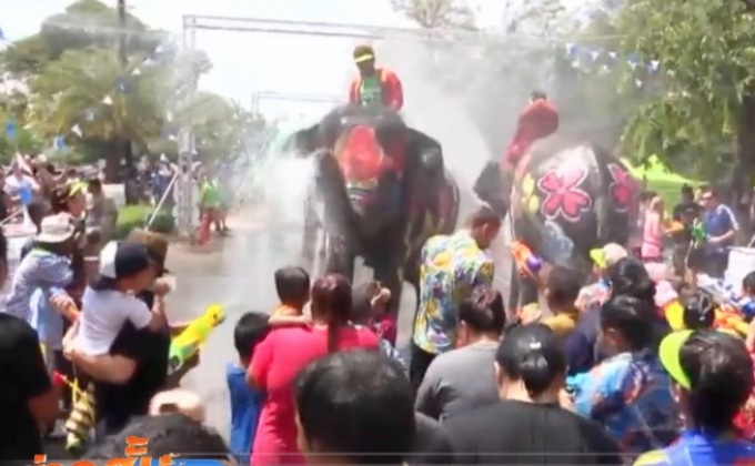 บรรยากาศเล่นน้ำสงกรานต์ทั่วไทย