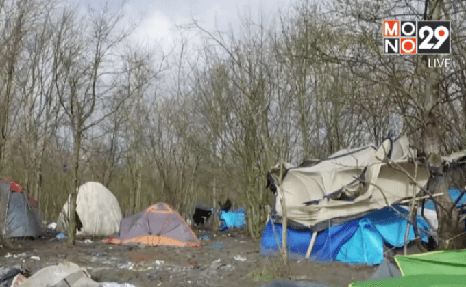 ผู้อพยพในค่ายผู้ลี้ภัยในฝรั่งเศส