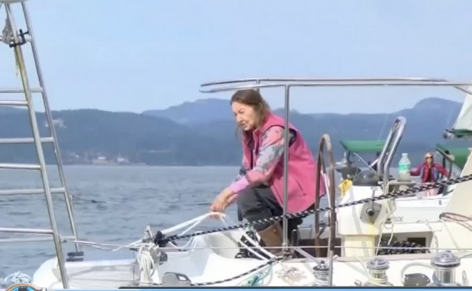 หญิงอังกฤษทุบสถิติล่องเรือรอบโลกอายุมากที่สุด