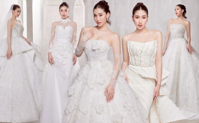 ชุดวิวาห์ในฝันของสาวเจนซี “เซย่า ทองเจือ” ในลุคเจ้าสาวสุดหวาน เปิดตัวคอลเลกชัน “Les Fleurs de Versailles”