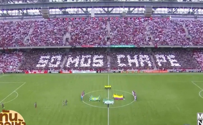 ลีกบราซิลรวมพลังอาลัย ชาเปโคเอนเซ่ นัดสุดท้าย