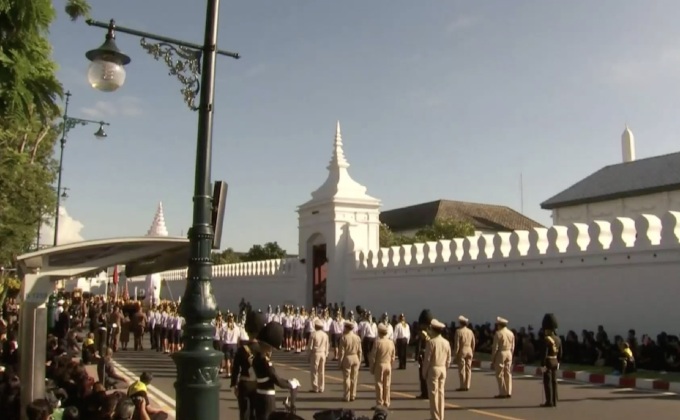ซ้อมใหญ่ริ้วขบวนพระบรมราชอิสริยยศ