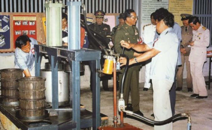 กังหันน้ำชัยพัฒนา นวัตกรรมจากพ่อ