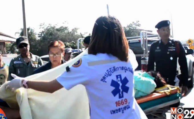 นักท่องเที่ยวพลัดตกหน้าผาดอยตั่วเพ้ง จ.เพชรบูรณ์