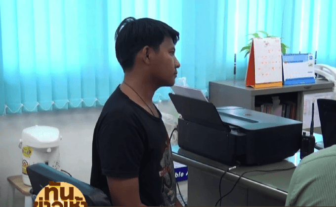 พ่อเลี้ยงโหดทำร้ายลูก 5 ขวบ เข้ามอบตัวตำรวจ