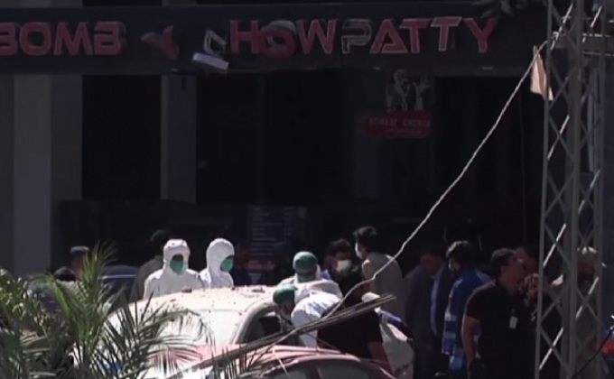 เหตุระเบิดในศูนย์การค้าชั้นนำของปากีสถาน